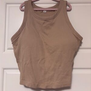 Uniqlo Women's Beige Tank Top
